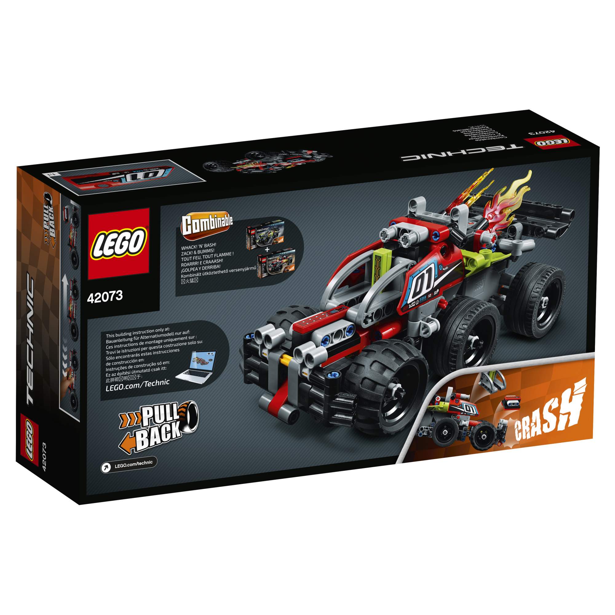 Отзывы о конструктор LEGO Technic Красный гоночный автомобиль (42073) -  отзывы покупателей на Мегамаркет | конструкторы LEGO 42073 - 100023250897