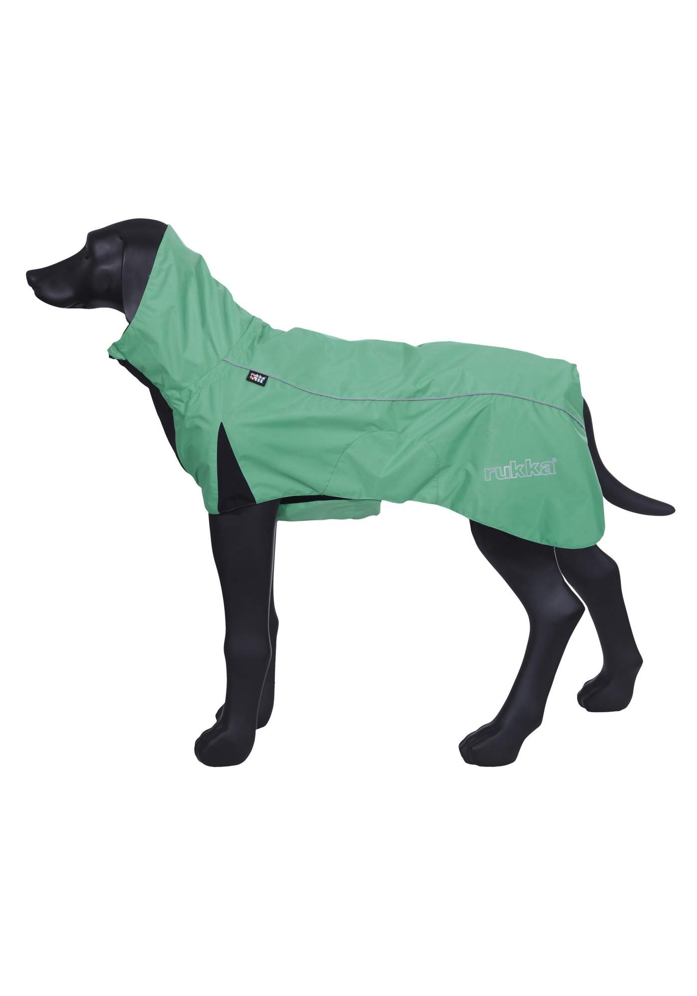 Дождевик для собак RUKKA Wave raincoat изумрудный 50см