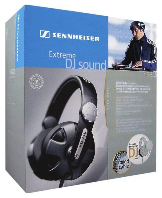 Наушники Sennheiser HD 215 II Black – купить в Москве, цены в интернет ...