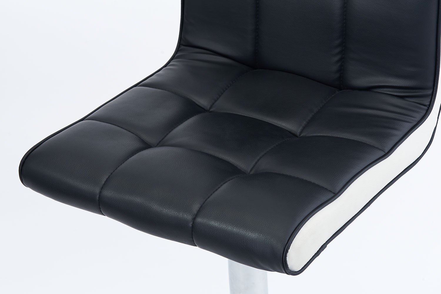 Полубарный стул Hoff Olimp, хром/черный/белый - купить в Москве, цены ...