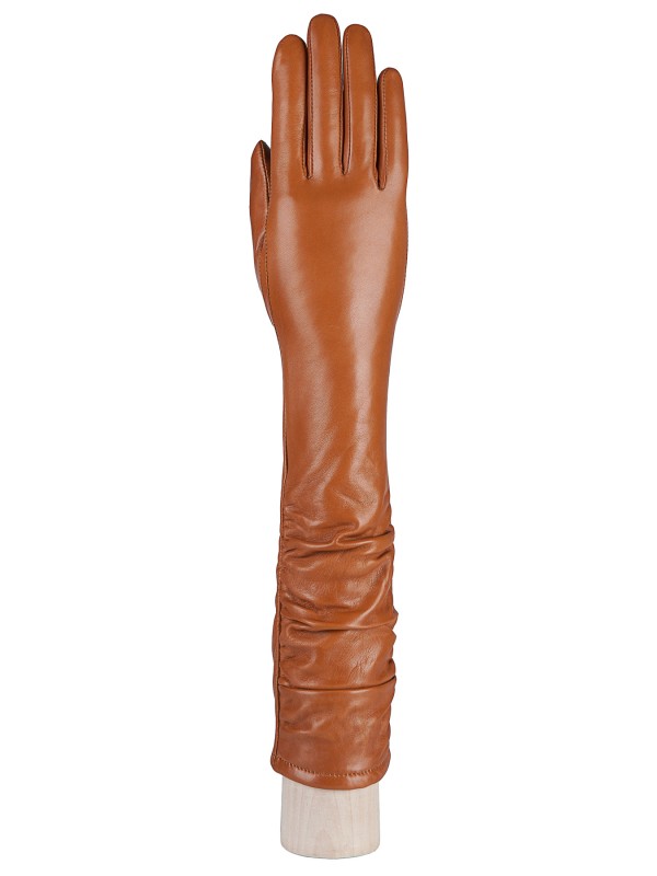 Перчатки женские Eleganzza IS08002 коричневые 7.5