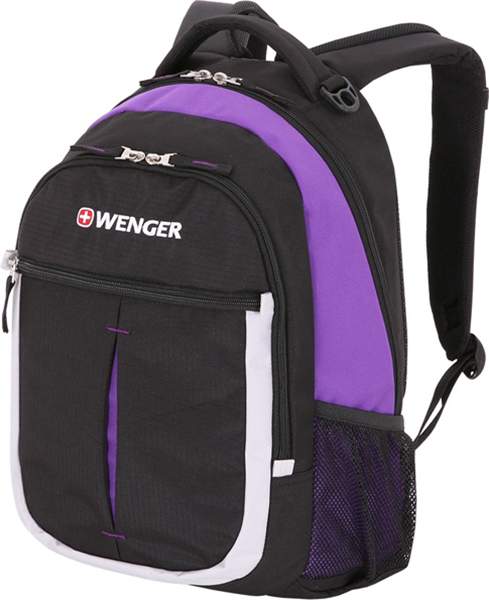 Рюкзак Wenger черный/фиолетовый 22 л