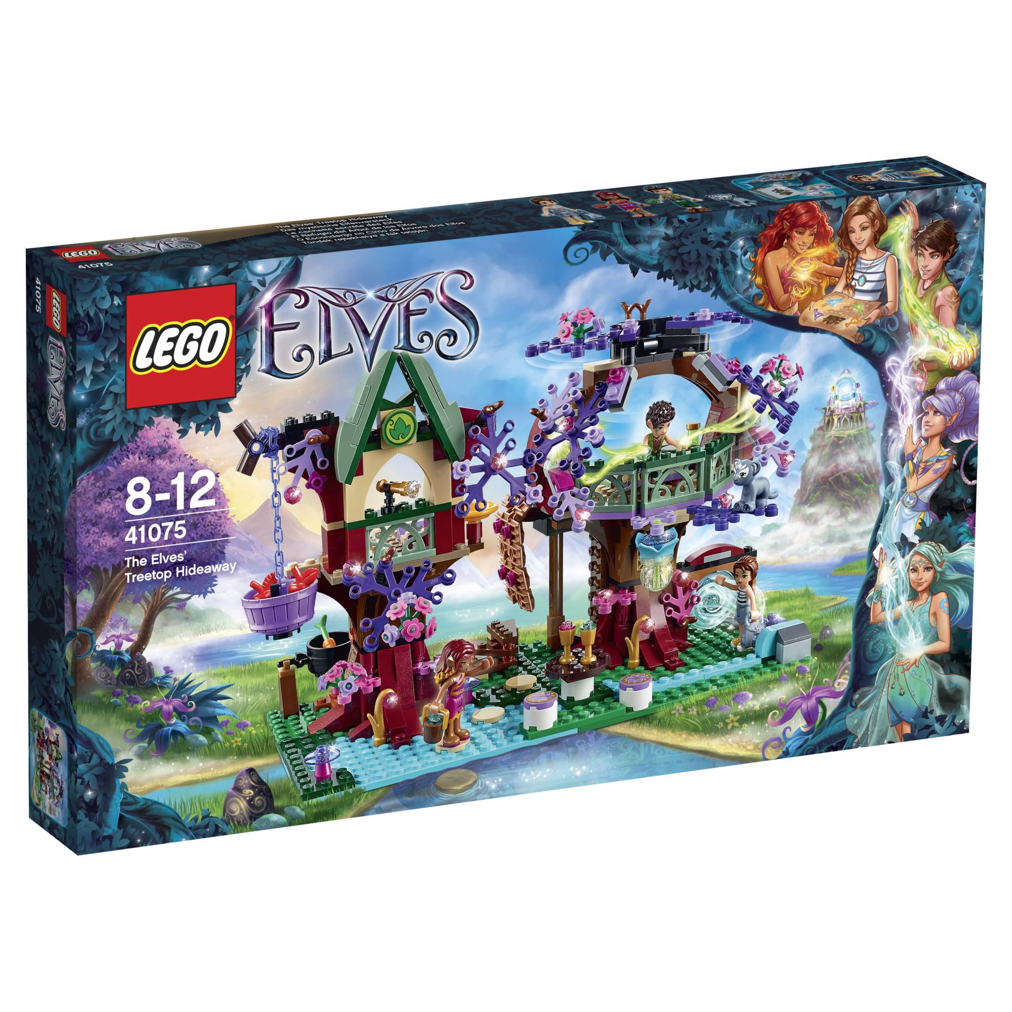 Купить конструктор LEGO Elves Дерево эльфов (41075), цены на Мегамаркет |  Артикул: 100000075598