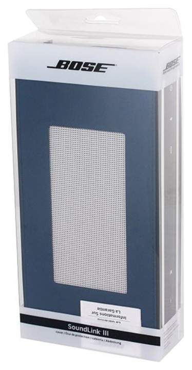 Чехол для портативной акустики Bose SoundLink III Cover Navy Blue