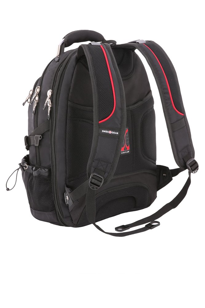 Рюкзак SwissGear Scansmart III SA 6677202408 черный/красный 38 л