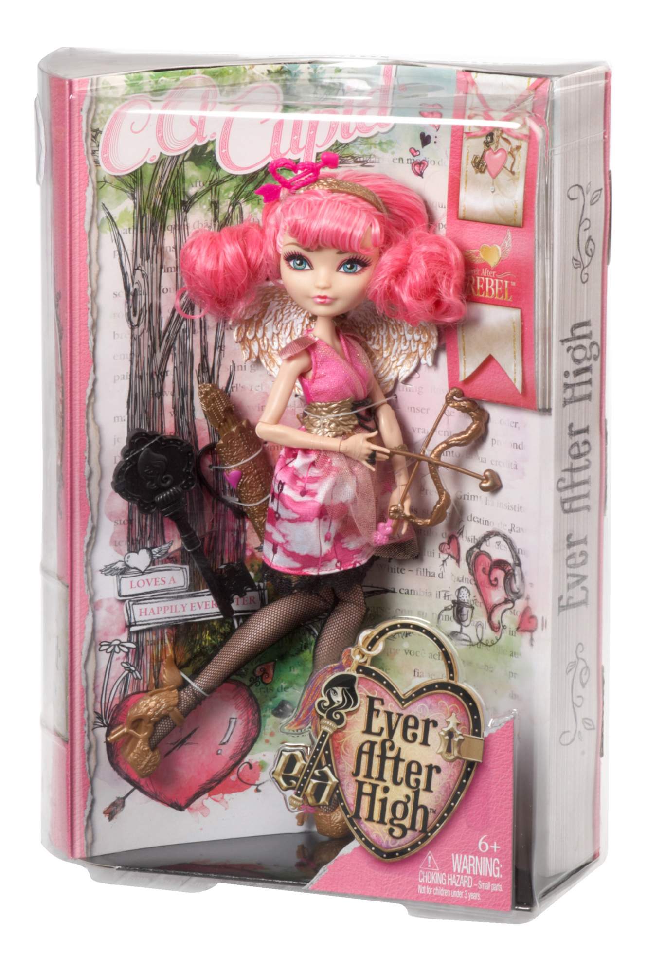 Купить кукла Ever After High Отступники Дочь Бога Любви Эроса BBD41 BDB09,  цены на Мегамаркет