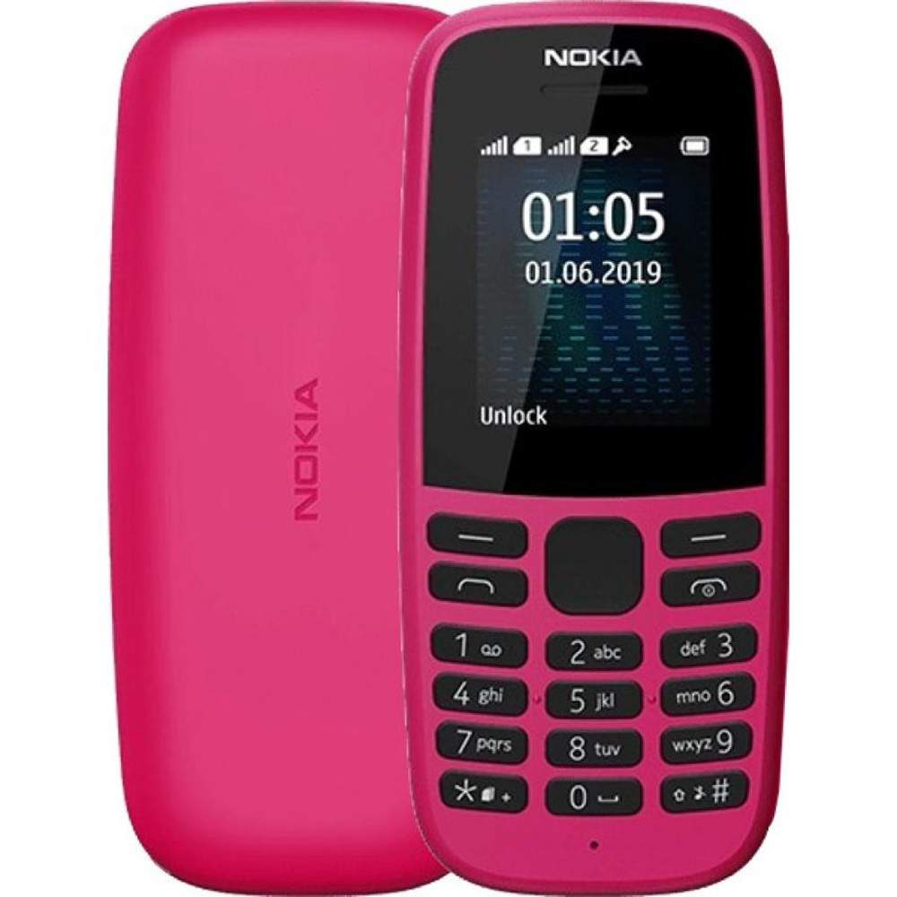 Мобильный телефон Nokia 105 (TA-1174 P) Pink - отзывы покупателей на  маркетплейсе Мегамаркет | Артикул: 100025537298