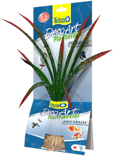 Искусственное растение для аквариума Tetra Гемиграфис M 23 см, пластик