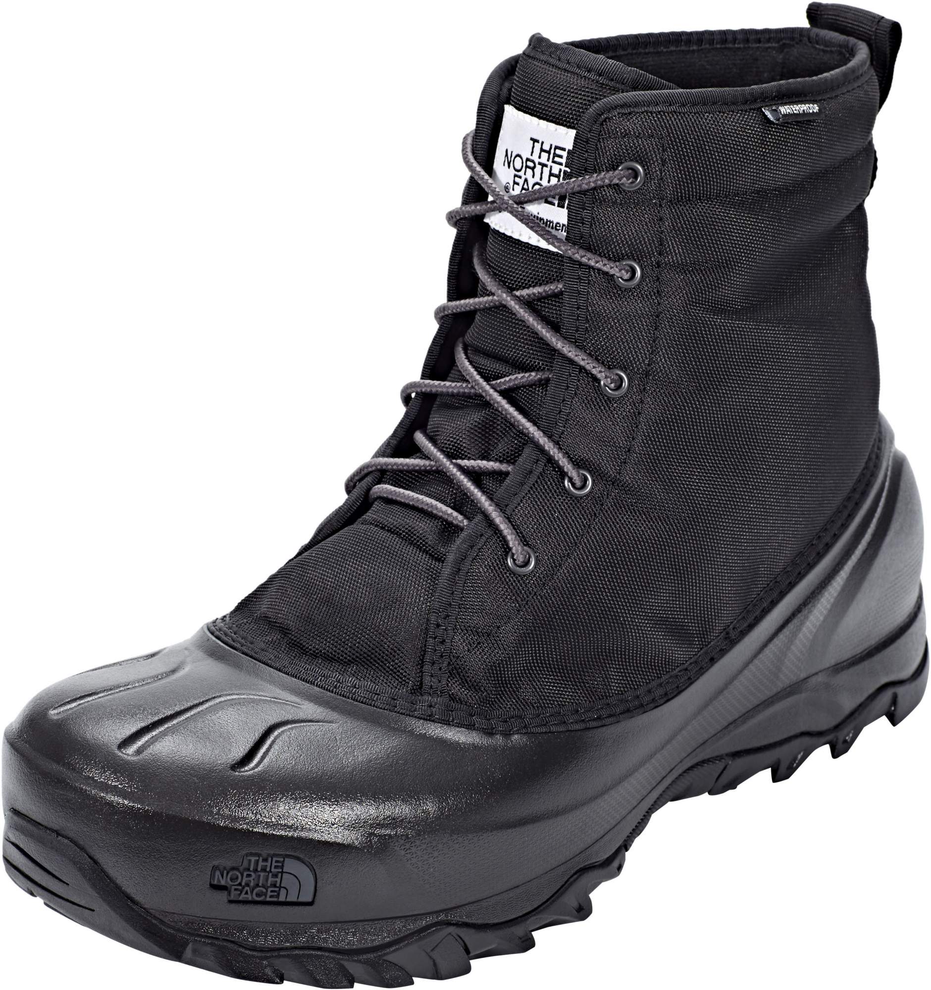 the north face tsumoru boots in black