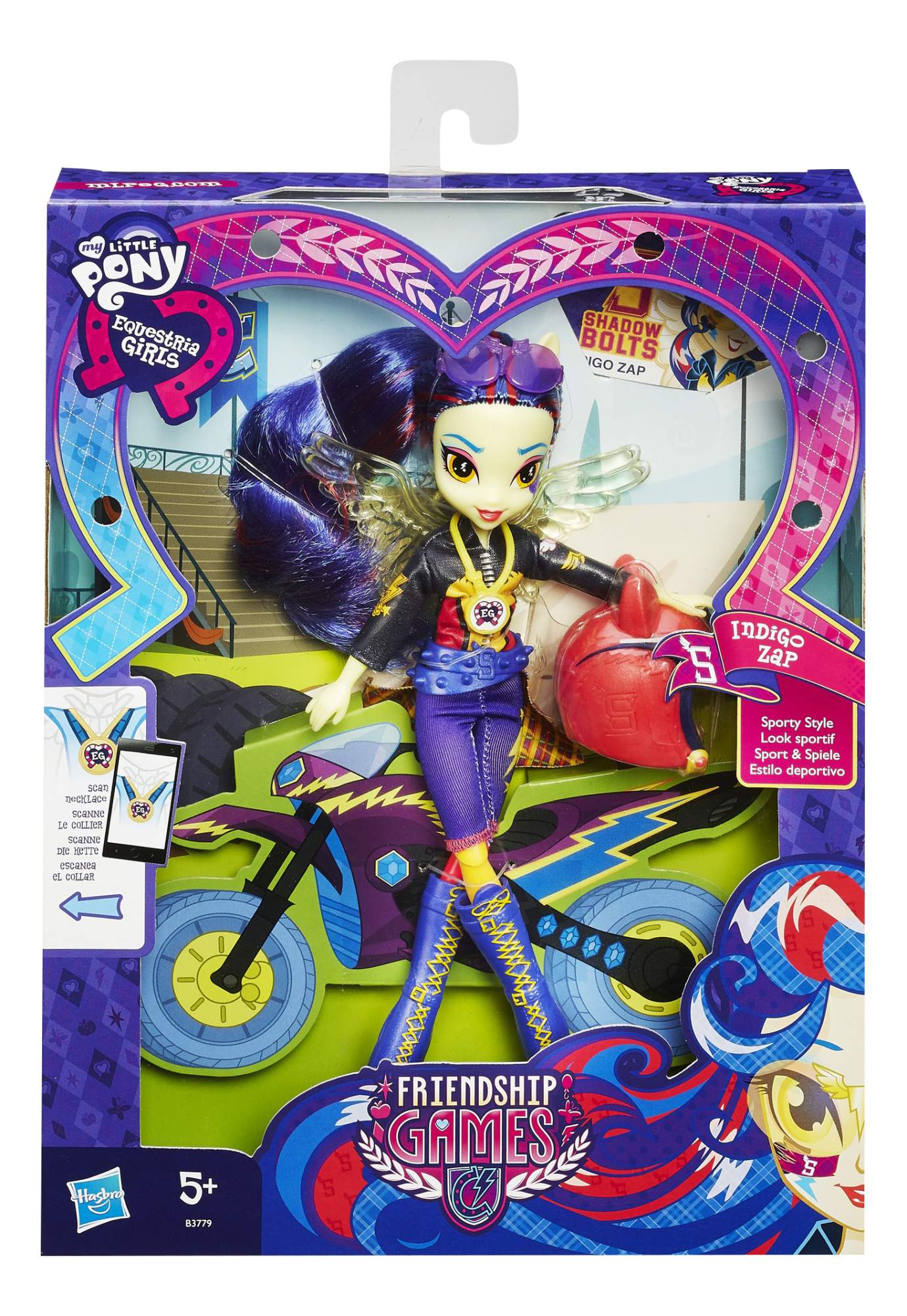 Кукла Hasbro Equestria Girls Индиго Зап – купить в Москве, цены в  интернет-магазинах на Мегамаркет