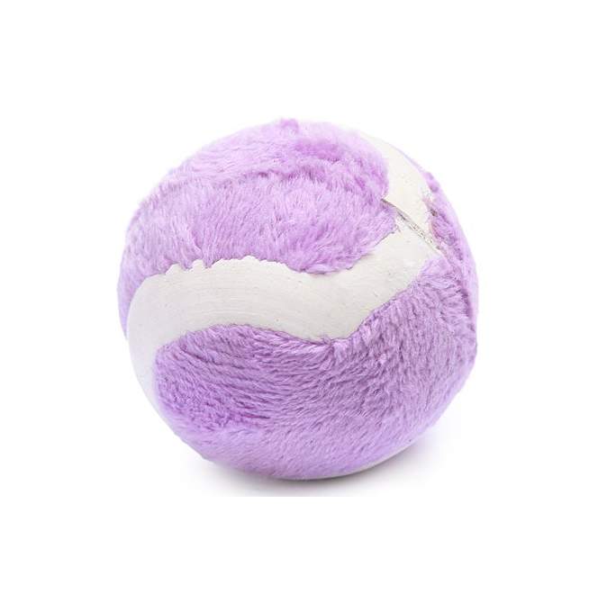 Мяч для кошек Nobby Мяч теннисный, каучук, текстиль, в ассортименте, 4 см