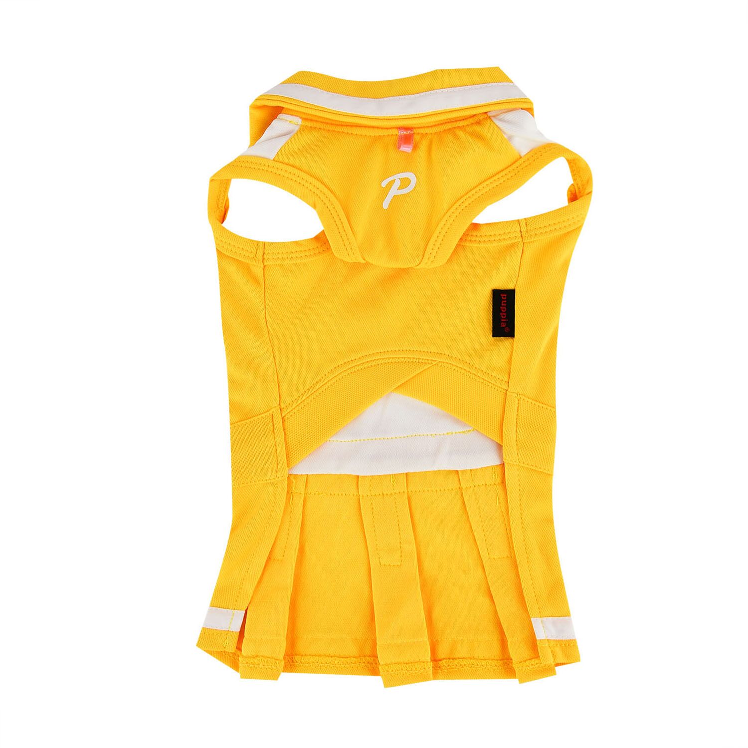 Платье теннисное для собак Puppia Ace желтое, размер S