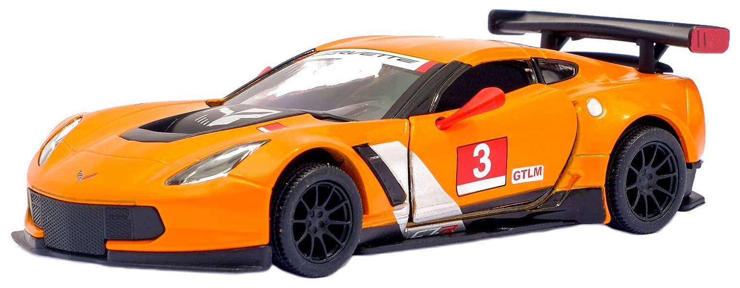 Машина инерционная Kinsmart Chevrolet Corvette C7.R Race Car, металл,  масштаб 1:36 – купить в Москве, цены в интернет-магазинах на Мегамаркет