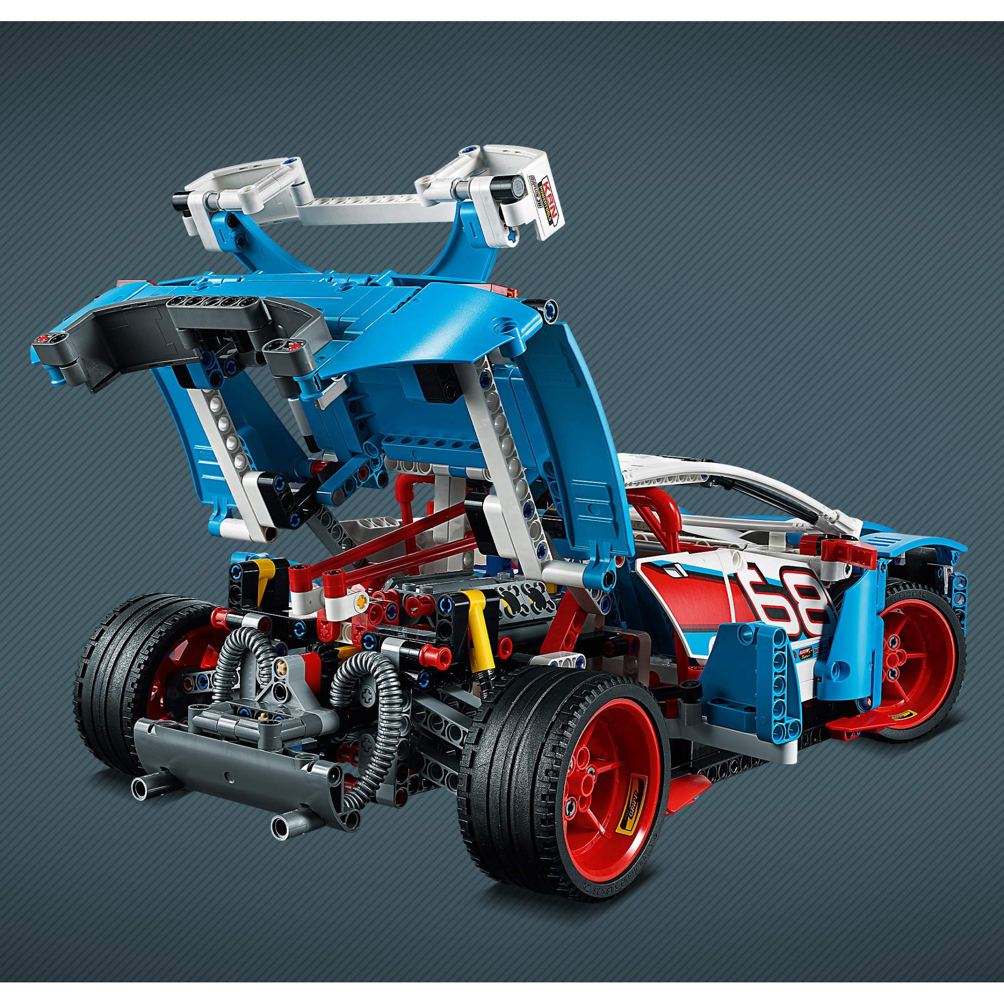 Купить конструктор LEGO Technic Гоночный автомобиль (42077), цены на  Мегамаркет | Артикул: 100023250899