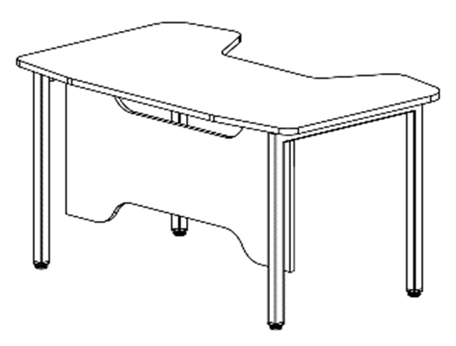 Геймерский стол рисунок