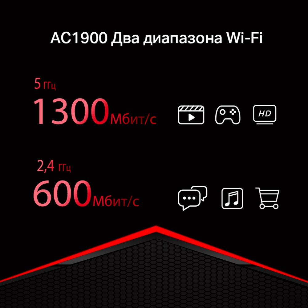 Wi-Fi роутер MERCUSYS MR1900G Black - отзывы покупателей на маркетплейсе  Мегамаркет | Артикул: 100052154923