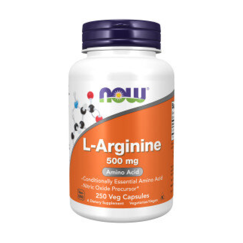 L-Arginine 500 mg, 250 капс - купить в Москве, цены на Мегамаркет | 100061266575