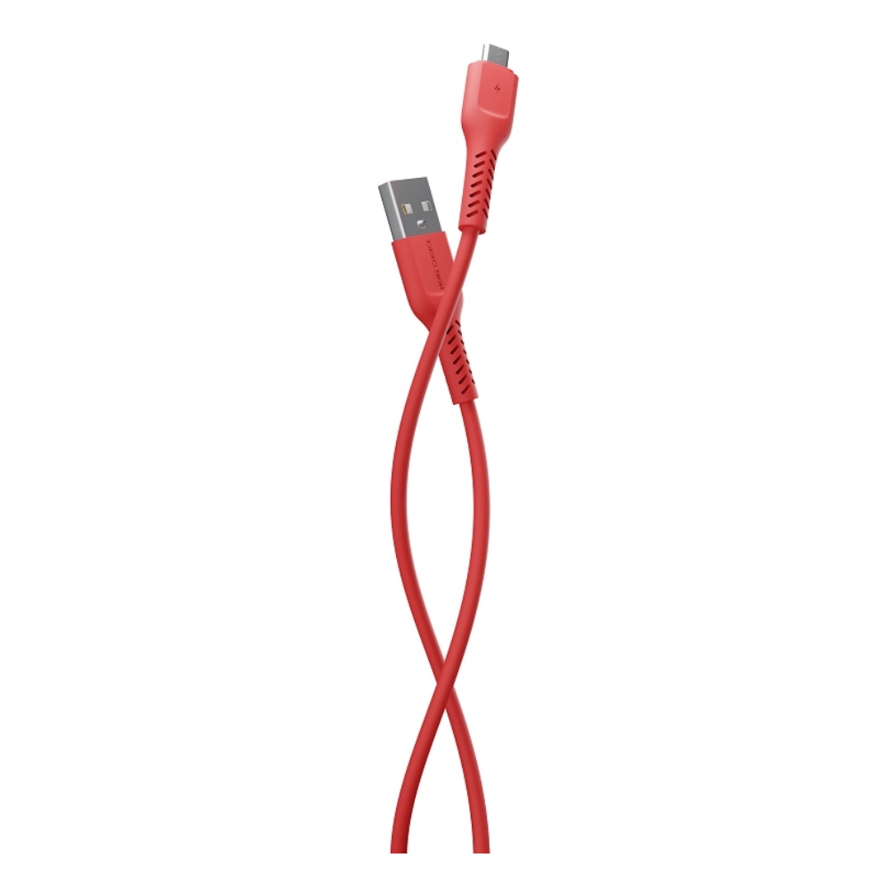 Дата-кабель More choice K16m USB 2.0A для micro USB TPE 1м Red