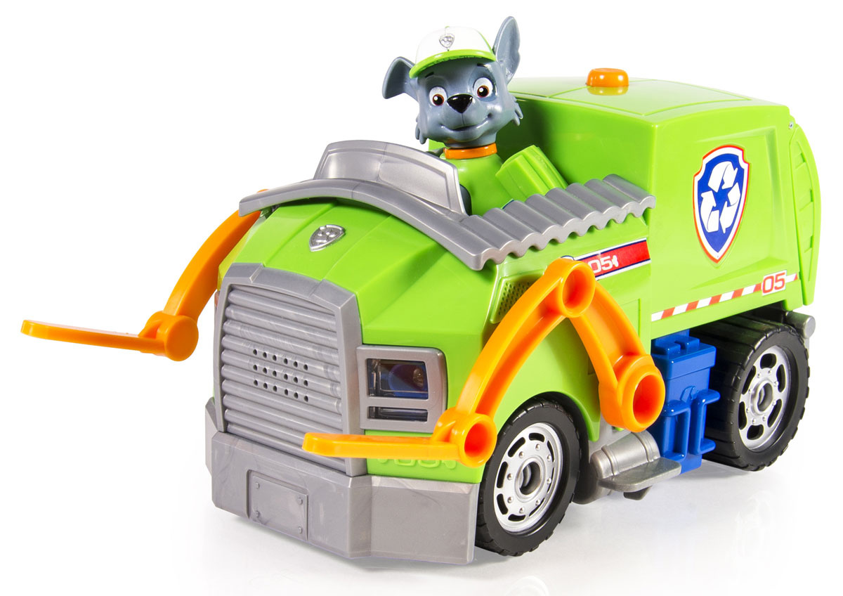 Paw Patrol 16637-Roc Щенячий патруль Большой автомобиль спасателя со звуком  и светом – купить в Москве, цены в интернет-магазинах на Мегамаркет