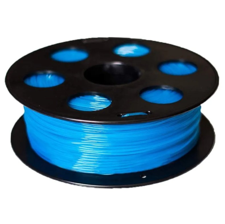 Катушка PETG пластика Bestfilament 1.75 мм 1кг., светящийся Blue - купить в ИП Сергеева Екатерина Юрьевна, цена на Мегамаркет