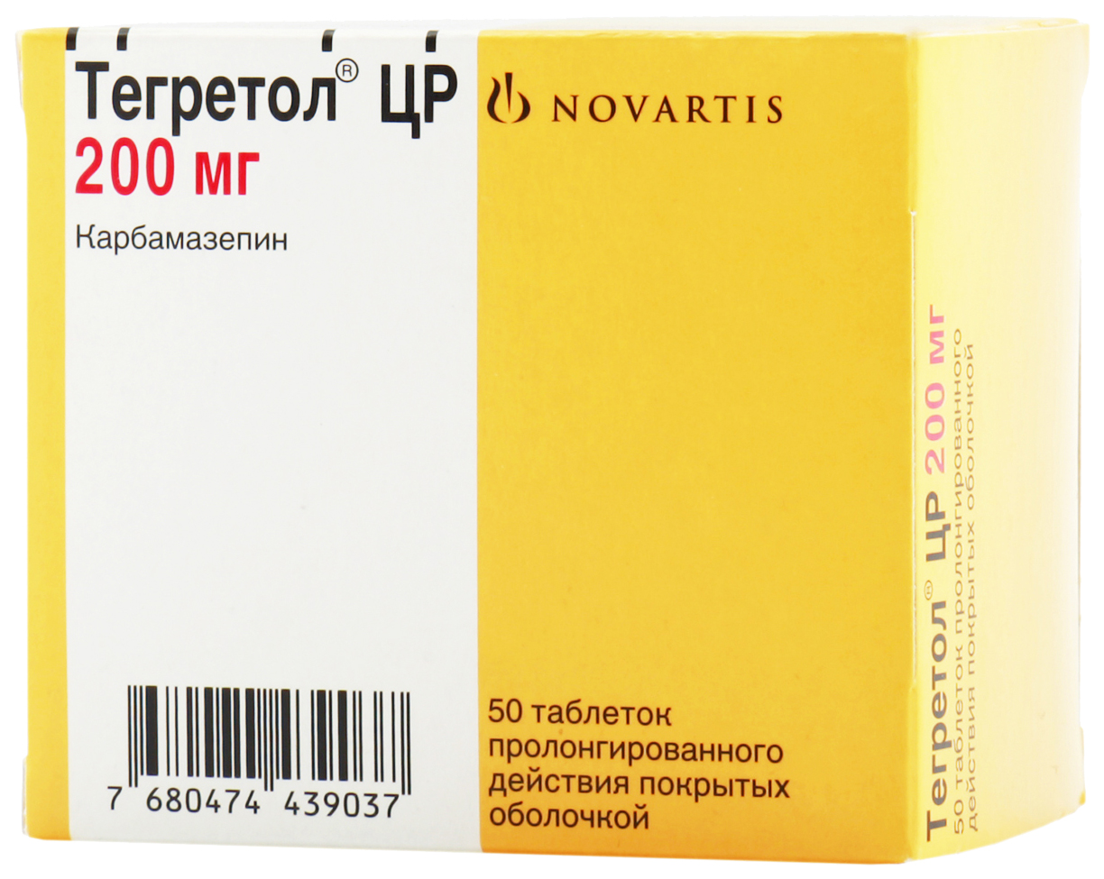 Тегретол ЦР таблетки 200 мг 50 шт. - купить в интернет-магазинах, цены на  Мегамаркет | препараты для нервной системы 5577