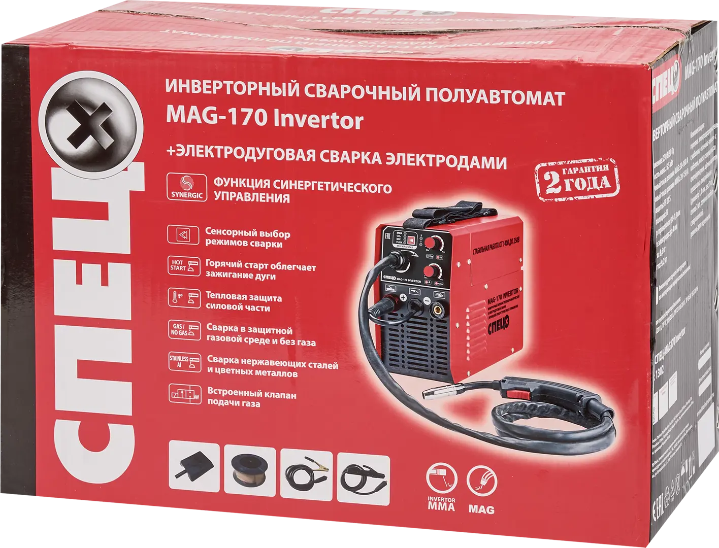 Сварочный Полуавтомат Спец Mag 135 Invertor Купить