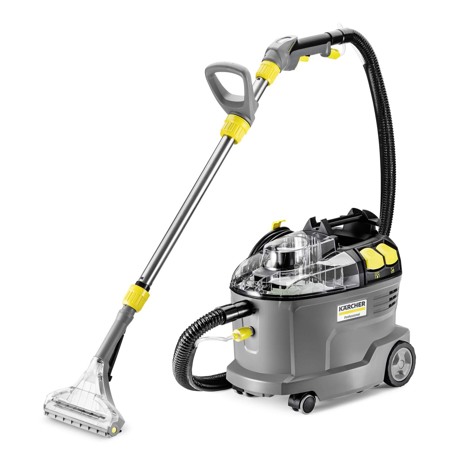 Пылесос Karcher Puzzi 8/1 Adv серый, черный – купить в Москве, цены в интернет-магазинах на Мегамаркет