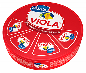 Сыр плавленый Viola Сливочный в треугольниках 45% 130 г