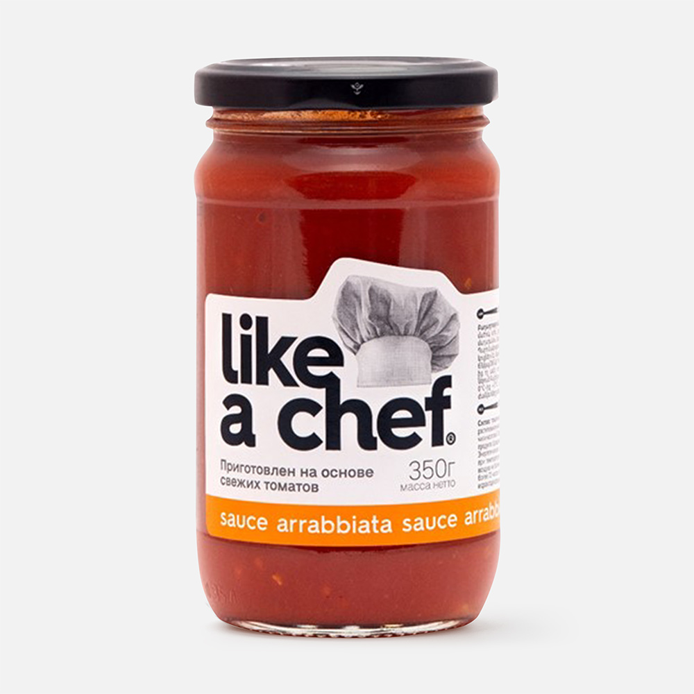 Томатный соус Arrabbiata Like a chef 350 г - купить в Мегамаркет Москва Пушкино, цена на Мегамаркет