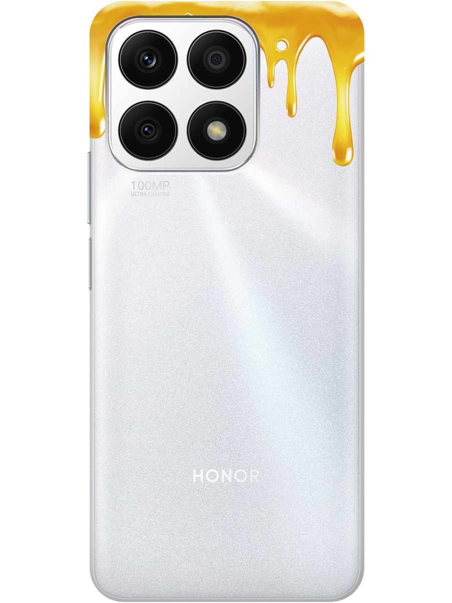 Силиконовый чехол на Honor X8a с 3D принтом 