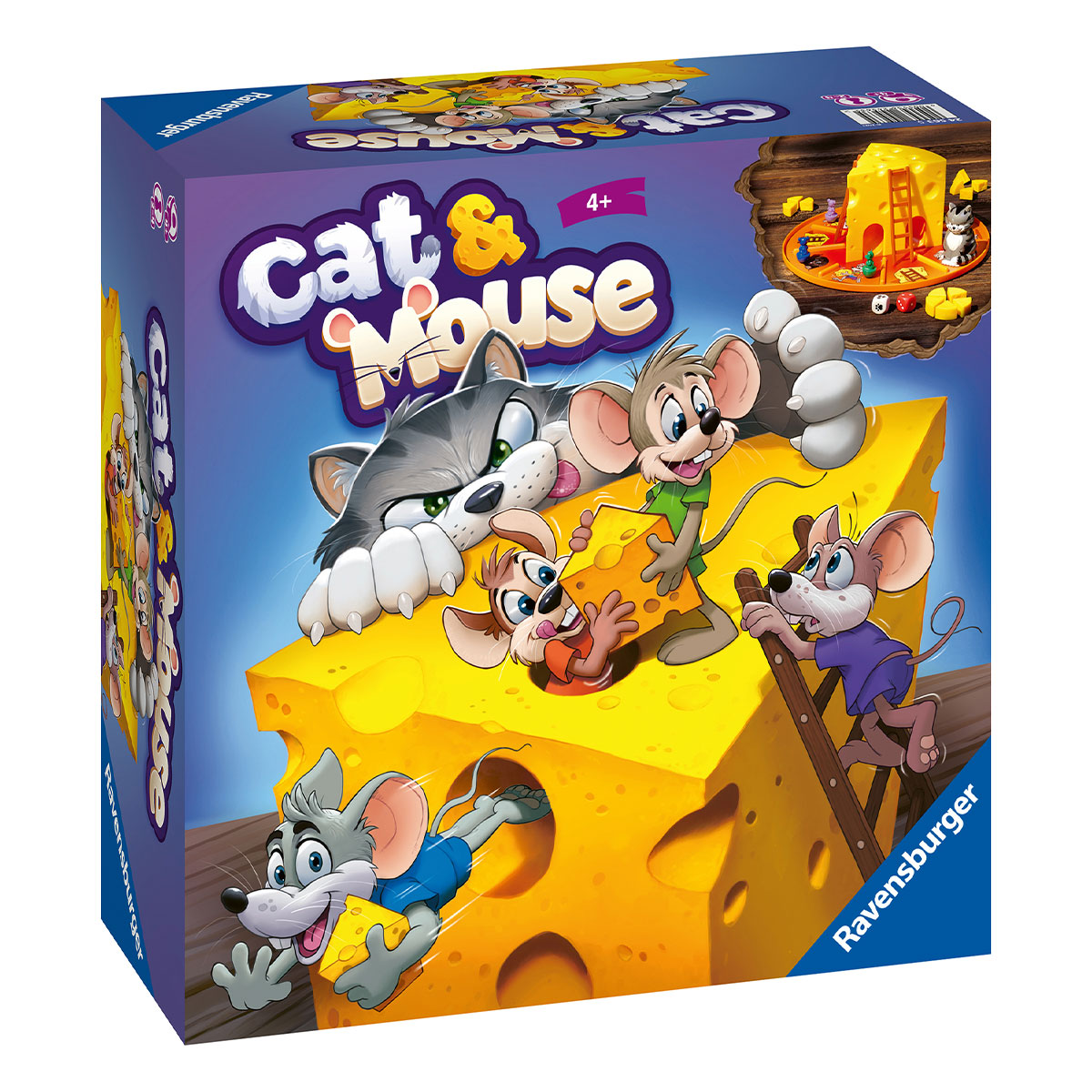 Купить настольная игра Ravensburger Кошки-Мышки 24563, цены на Мегамаркет |  Артикул: 600005604867