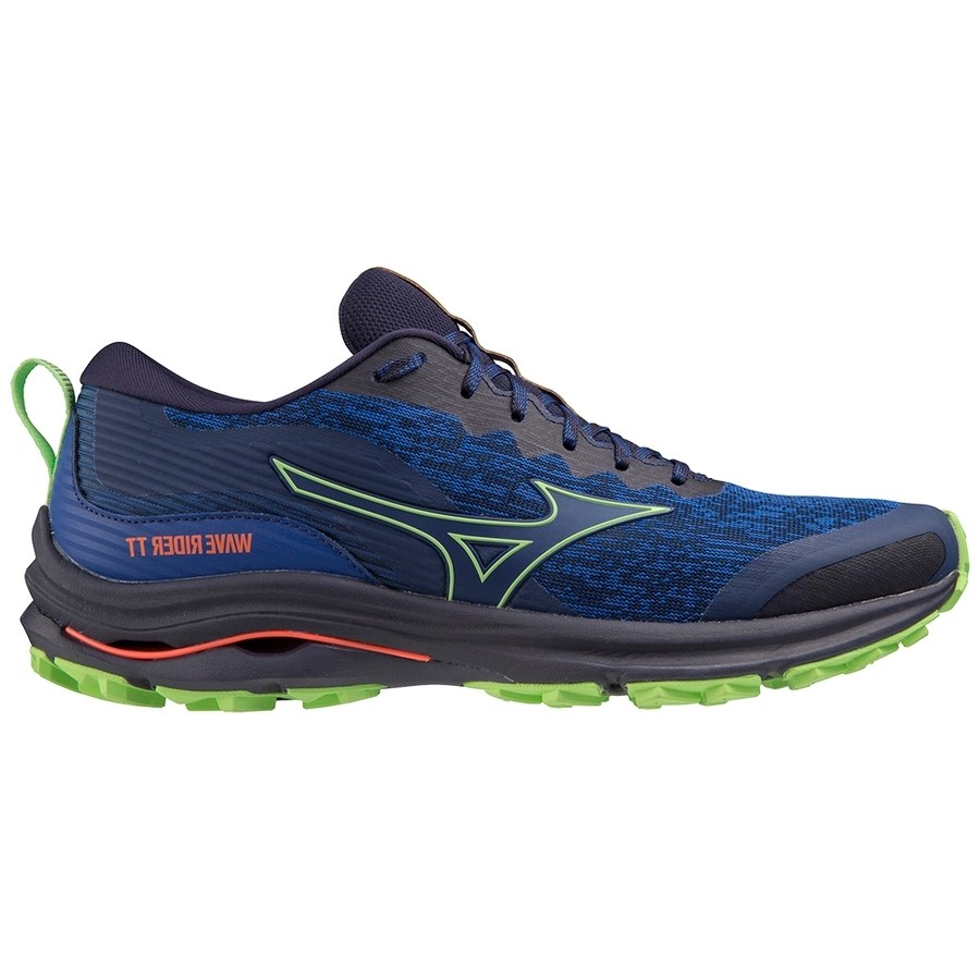 Спортивные кроссовки мужские Mizuno J1GC2232-01 синие 10.5 UK - купить в SportPoint, цена на Мегамаркет