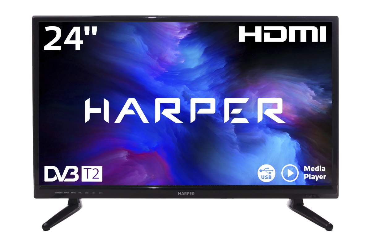 LED телевизор HD Ready Harper 24R470T