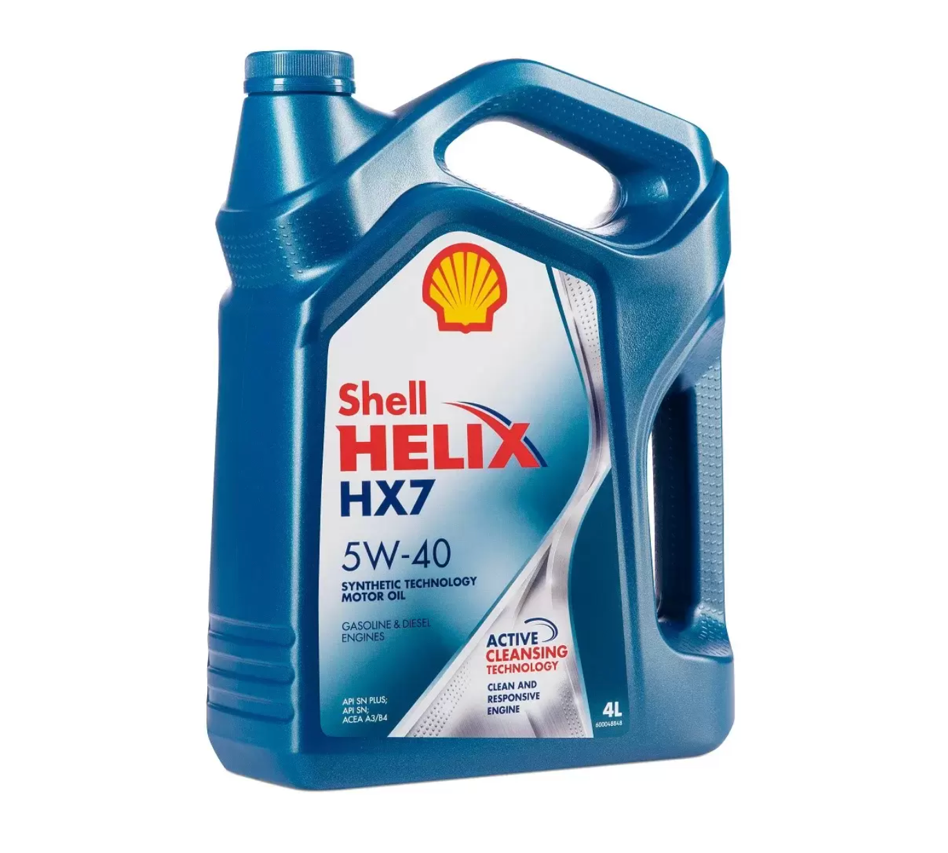 Моторное масло Shell полусинтетическое Helix Hx7 Sn+ 5w40 4л - купить в romashkas, цена на Мегамаркет