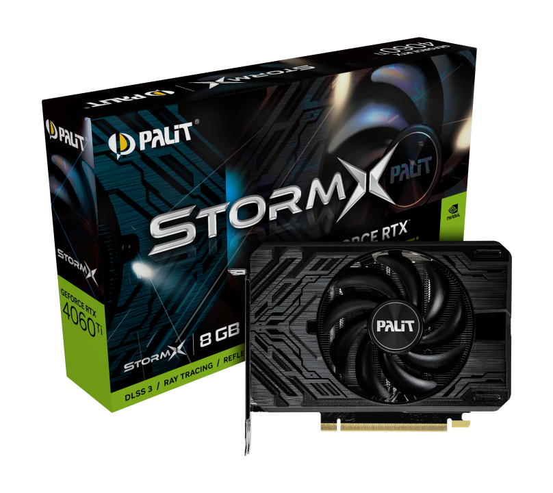 Видеокарта Palit GeForce RTX 4060 Ti StormX 8GB (NE6406T019P1-1060F) - купить в PING, цена на Мегамаркет