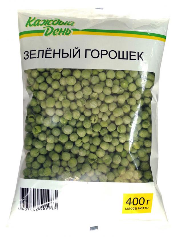 Зеленый горошек «Каждый день» замороженный, 400 г - отзывы покупателей на Мегамаркет | 100029323190