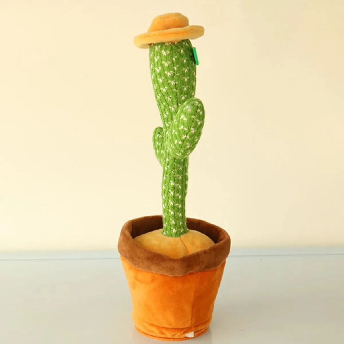 Купить интерактивная игрушка Dancing Cactus танцующий и поющий кактус, цены  на Мегамаркет