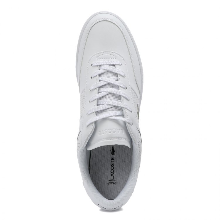 Кеды мужские Lacoste CMA0036 COURT-MASTER 07 белые 6.5 UK