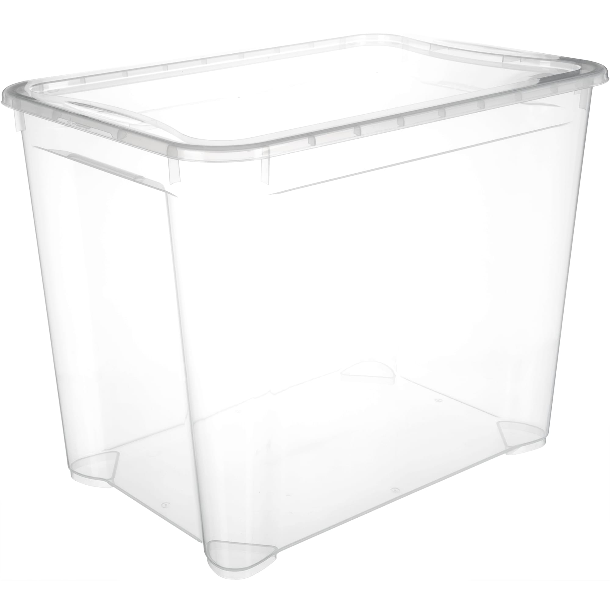 Ящик универсальный "Кристалл XL" 55.5х39х43.5 см цвет прозрачный купить в интернет-магазине, цены на Мегамаркет