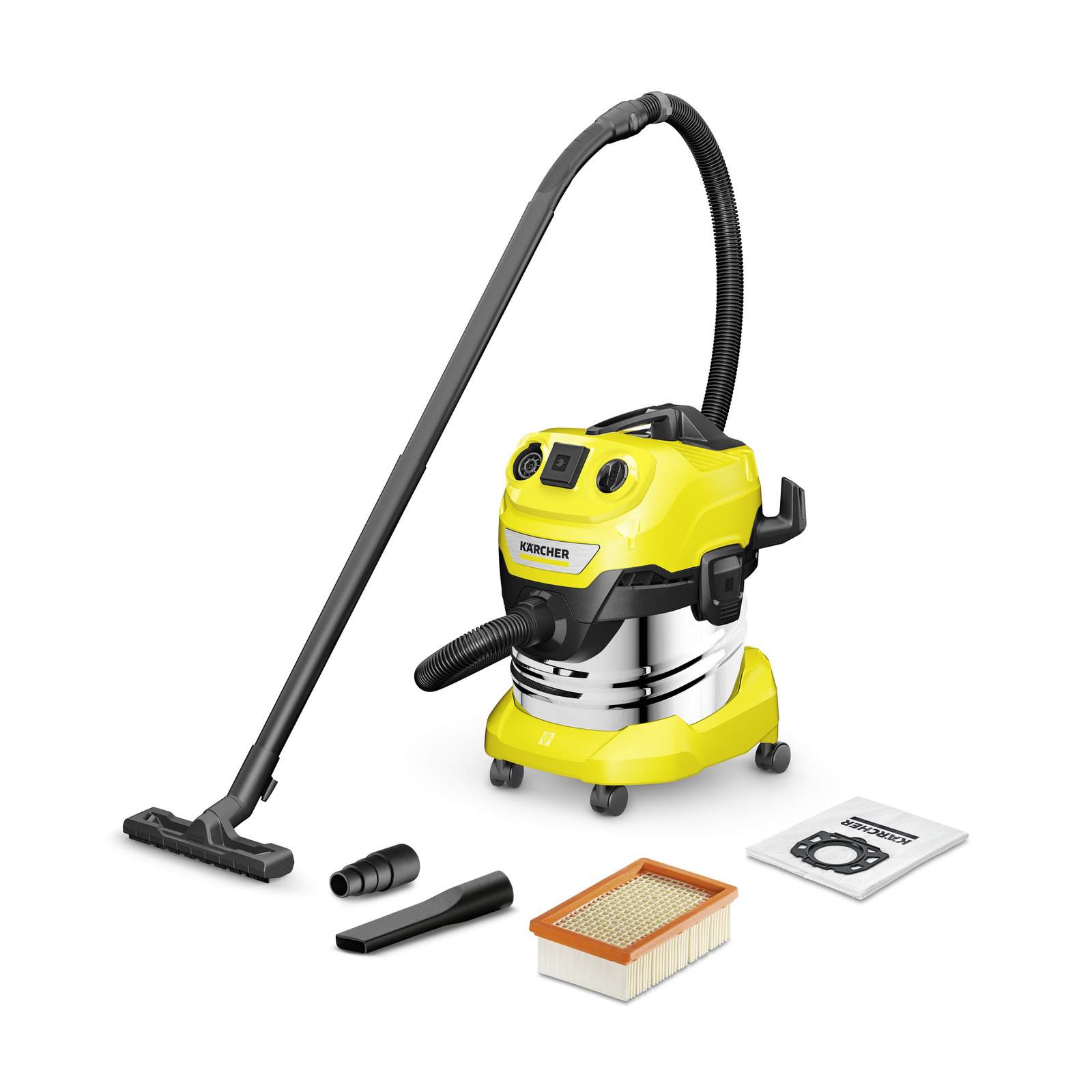 Хозяйственный пылесос karcher WD 4 P S V-20/5/22 (1.628-290.0) – купить в Москве, цены в интернет-магазинах на Мегамаркет