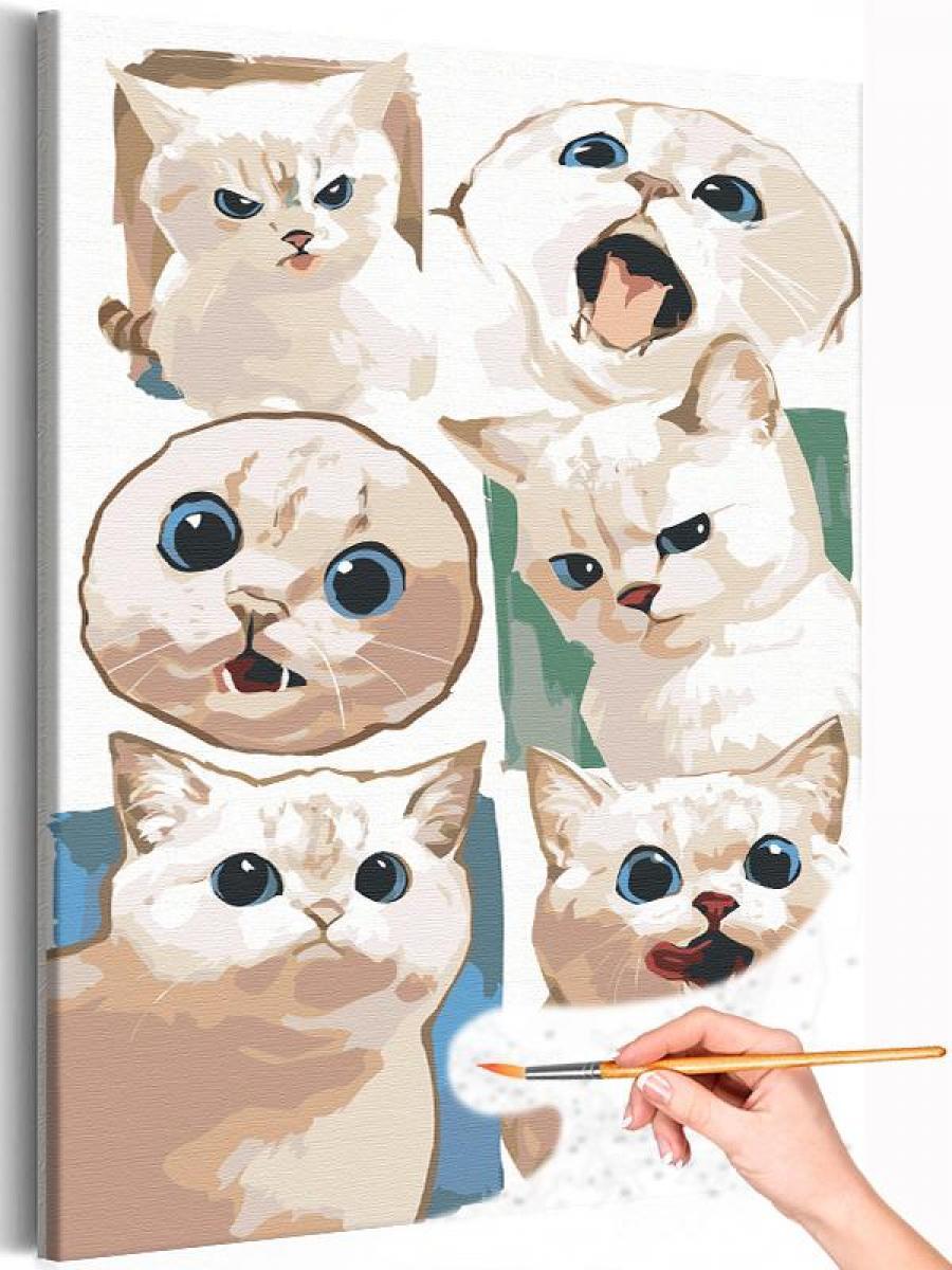 Раскраска Полосатый кот и мышка распечатать бесплатно