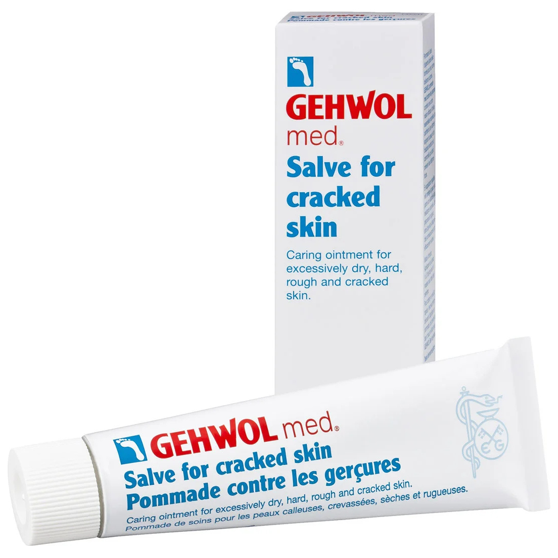Купить мазь от трещин Gehwol Med Salve for cracked skin 125 мл, цены на Мегамаркет | Артикул: 100023873851