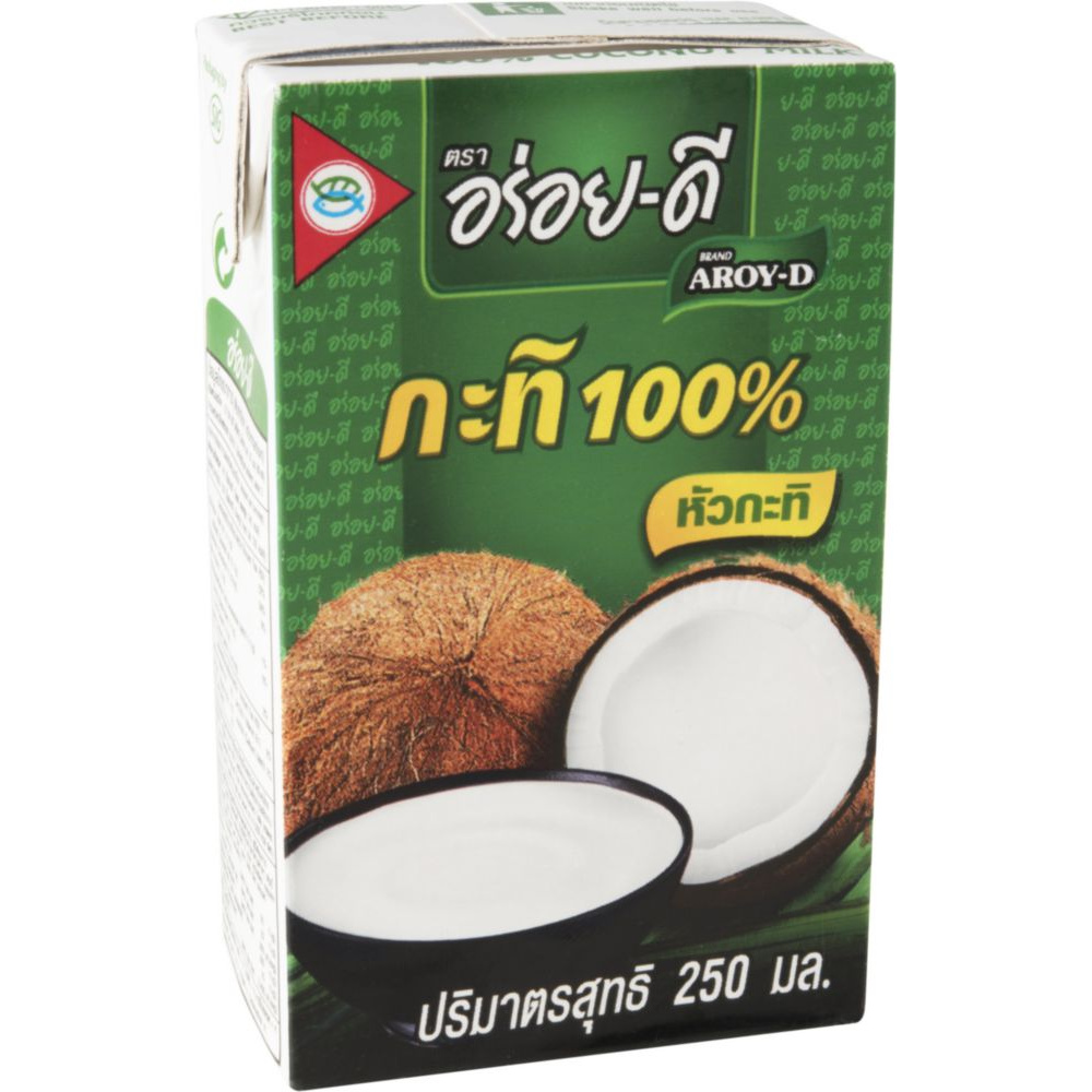 Кокосовое молоко "AROY-D" 250 мл, Tetra Pak