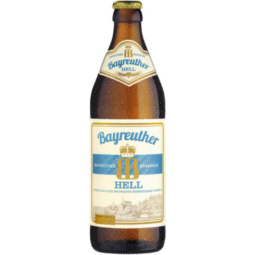 Пиво Байройтер Хель/Bayreuther Hell 0,5л - купить в Москве, цены на Мегамаркет | 100032798558