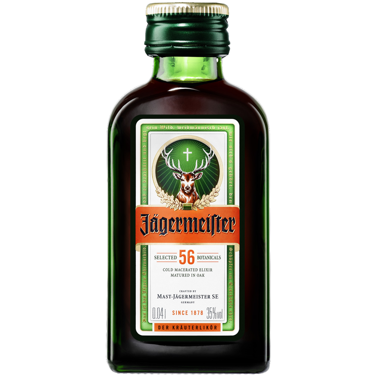 Ликер Jagermeister 35% 0,04 л - купить в Москве, цены на Мегамаркет | 100028140772