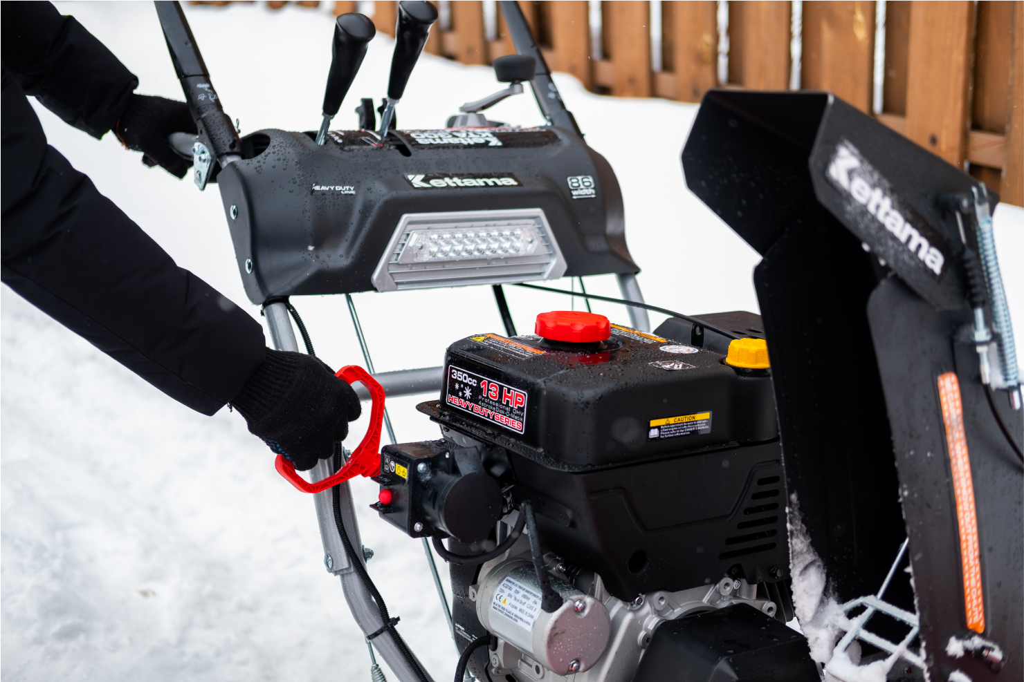 Снегоуборщик бензиновый kettama snowmaster x7