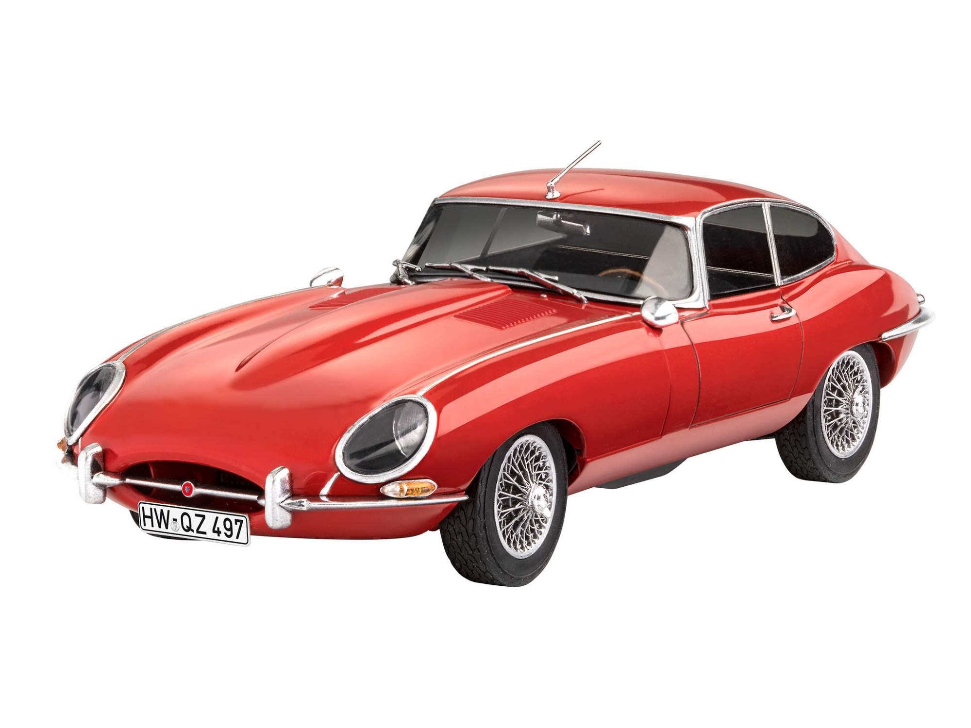 Купить сборная модель Revell 1/24 Спортивный автомобиль Jaguar E-Type  (Coupe) 07668, цены на Мегамаркет | Артикул: 600005524311