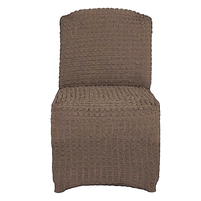 Чехол на кресло без подлокотников Venera, цвет коричневый