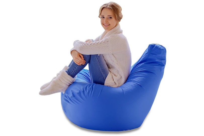 Кресло-мешок Happy-puff, Оксфорд синий XL