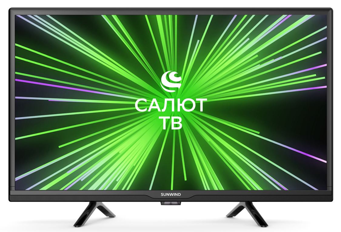  Телевизор Sunwind SUN-LED24S10, 24", 1366x768, Салют.ТВ